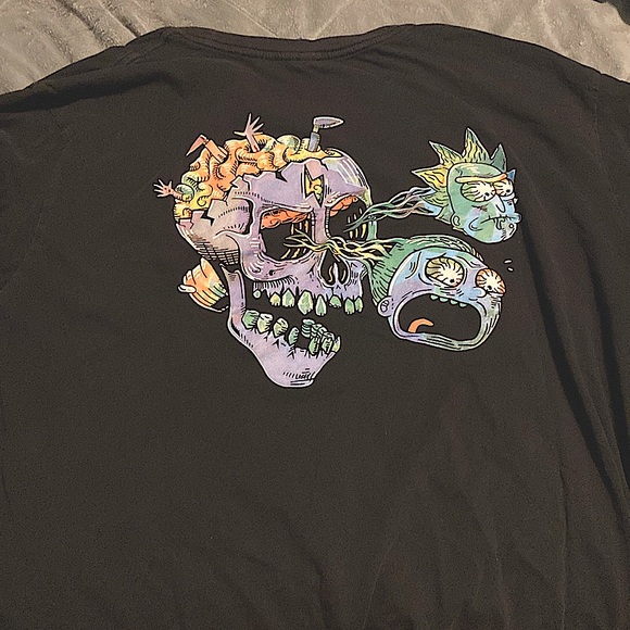 Other - Rick and Morty Skull Eyes T Shirt